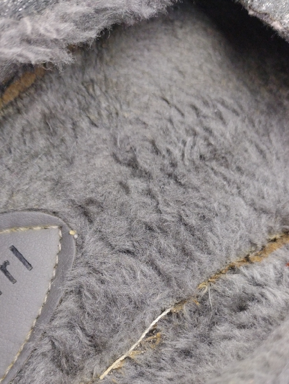 Madden Girl Literal Grey Metallic Fabric Tassel Upper Round Toe Moccasin Shoe - Picture 14 of 16